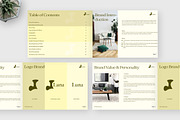 Luna Fashion Brand Guideline, a Branding & Logo Template by trabaskriya (Thumbnail 3 of 7)