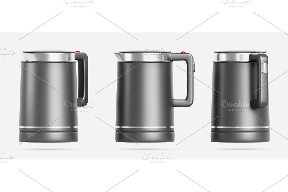 3d electric kettle for coffee or tea, a Food & Drink 3D Model by Marozhkastudio