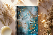 DRAGONFLY GARDEN JUNK JOURNAL PAGES, an Animal Illustration by Daring Digies (Thumbnail 4 of 4)