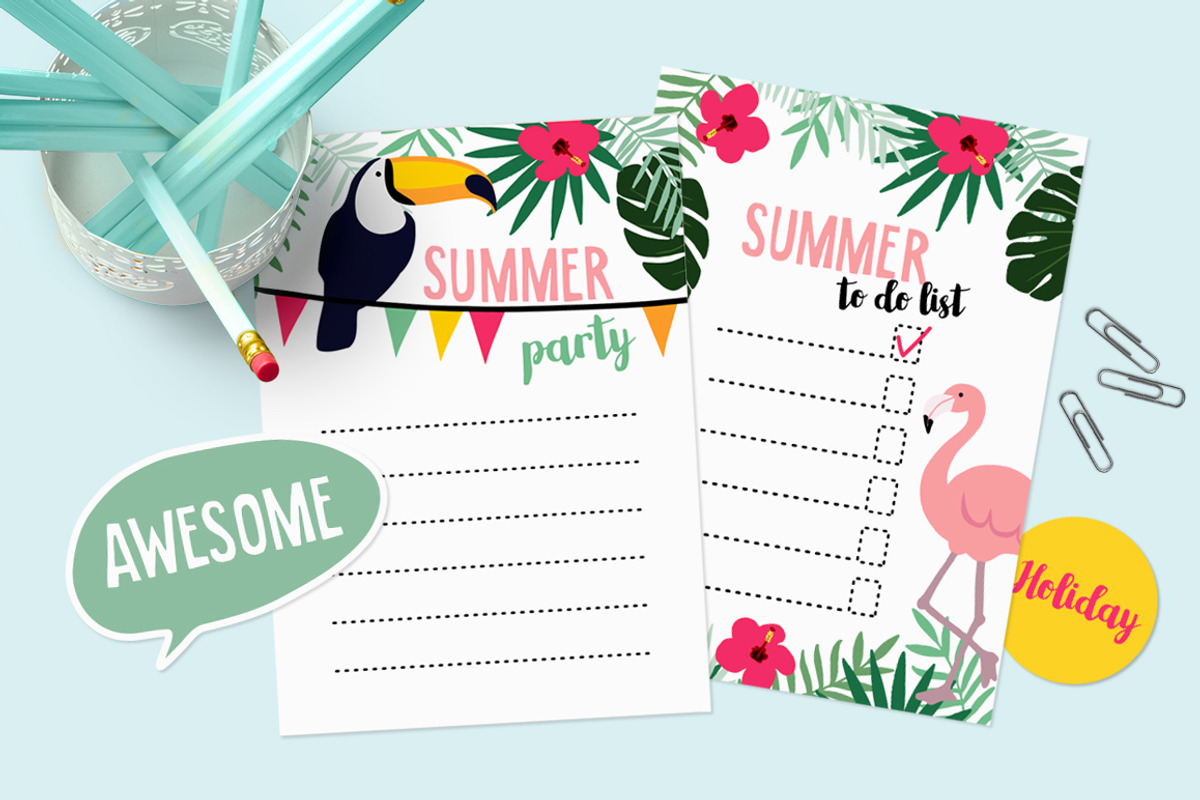 Summer Paradise set, an Illustration by Tabita's shop (Photo 2 of 4)