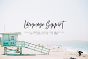 Summer Break Font, a Script Font by Flycatcher Design (Thumbnail 5 of 7)