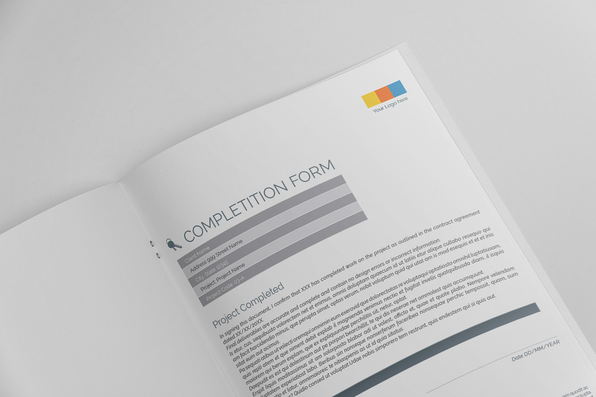 Proposal Contract & Invoice, a Brochure Template by Andre28 (Photo 7 of 9)