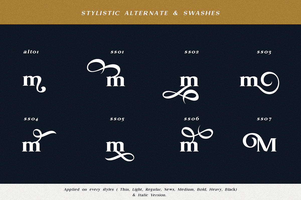 Gold Leaf, a Serif Font by Fontsgood (Photo 10 of 12)