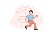Earthquake Safety Illustration, an Object Graphic by Jump Studio (Thumbnail 5 of 12)