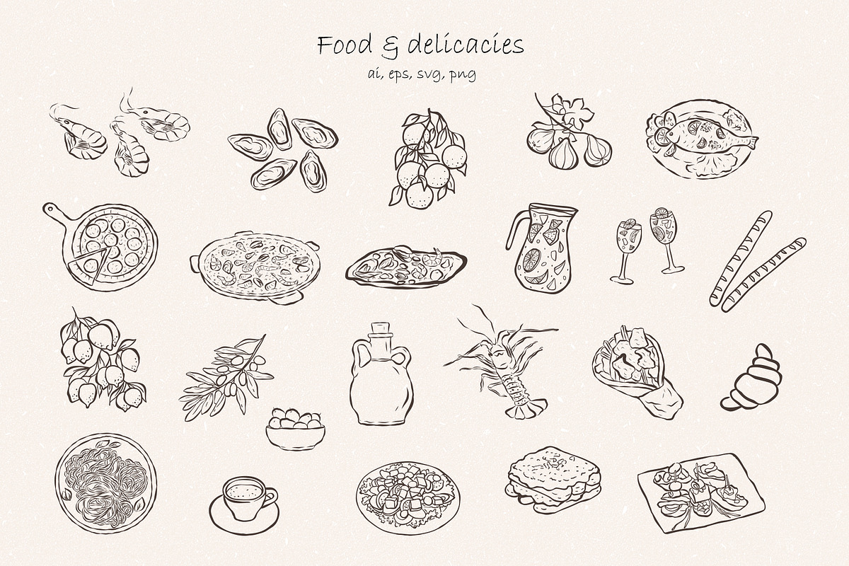 Our Honeymoon in Europe. Doodles., an Object Illustration by Designwork (Photo 8 of 9)