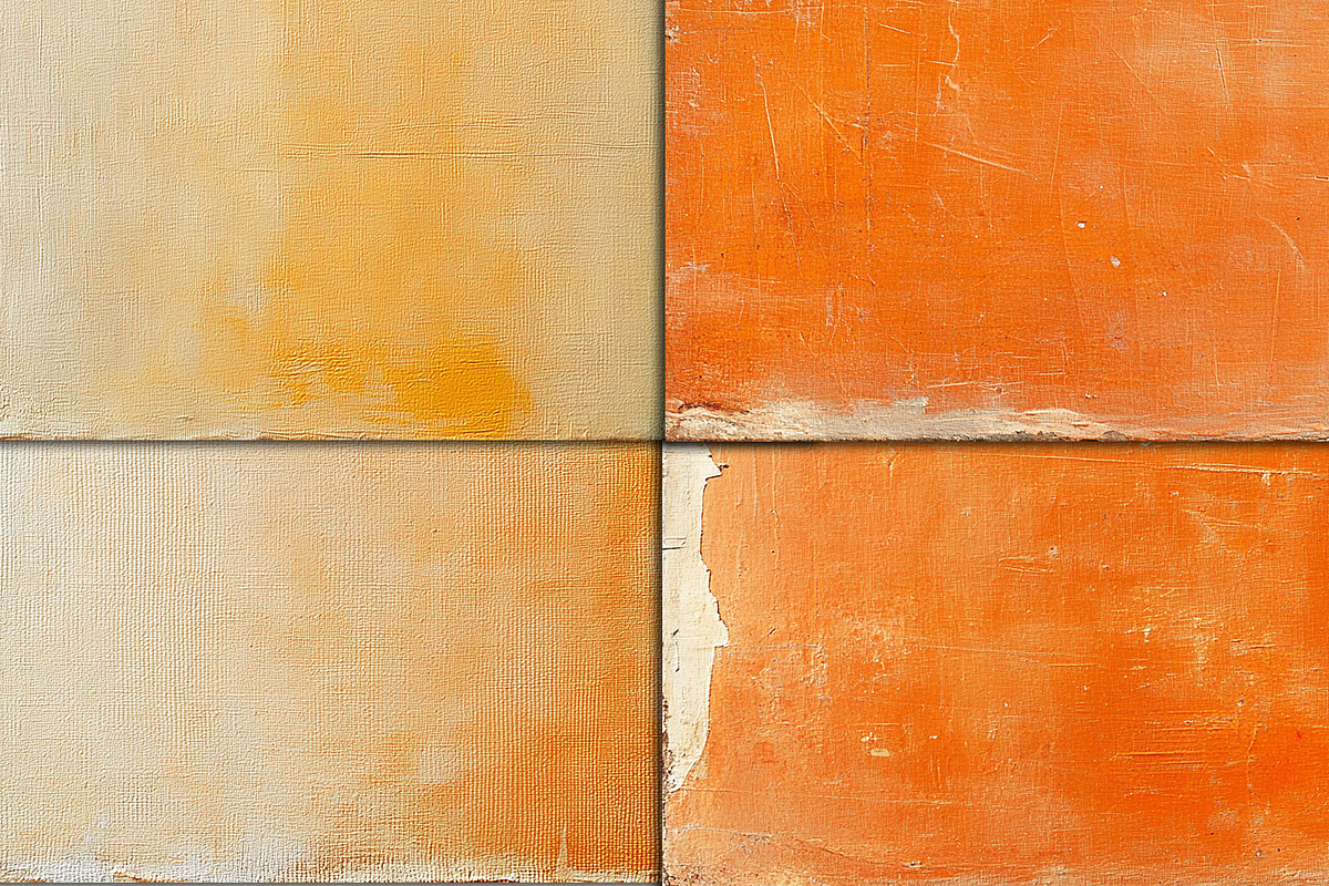 Orange Linen Canvas Digital Textures, a Texture Graphic by Area (Photo 6 of 18)