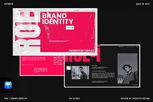 ROE Brand Identity Keynote, a Presentation Template by Spesifikstd