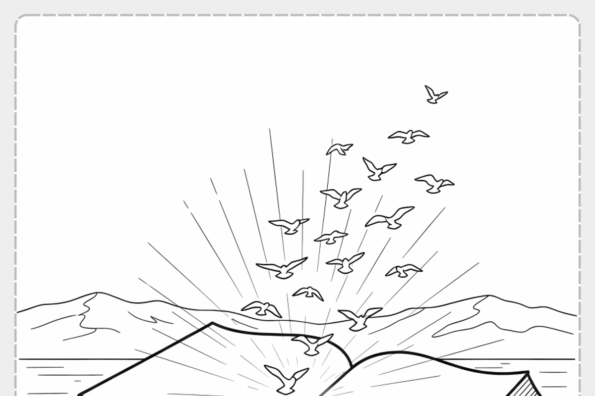 Manifestation Coloring Page, a Person Illustration by Nuvame Arts & Designs (Photo 26 of 27)