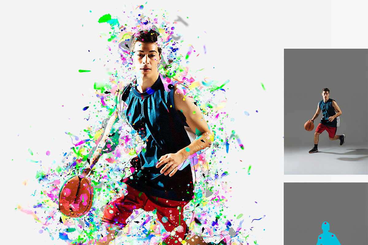Paint Art Photoshop Action, an Action Add-On by MRI STUDIO (Photo 9 of 16)