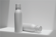 Water Bottle Mockup,, a Merchandise Mockup by Dudukbersama (Thumbnail 4 of 4)
