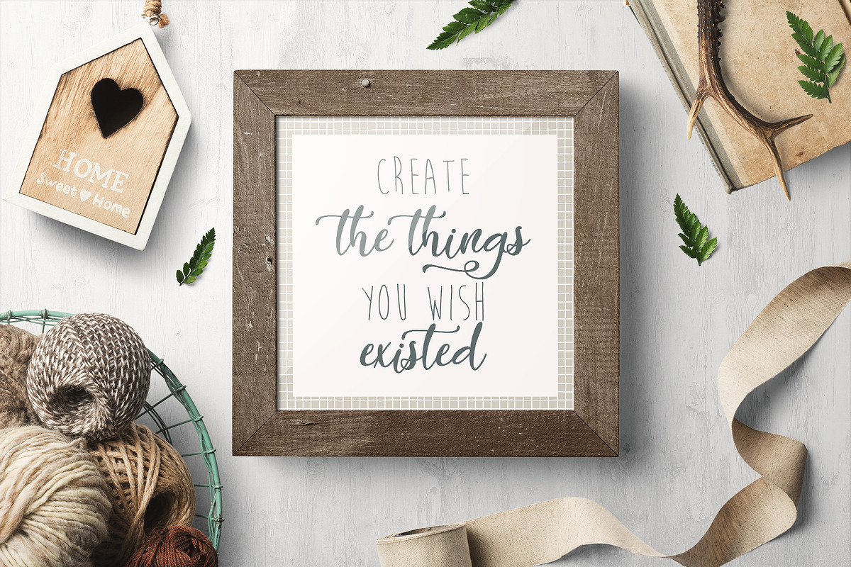 Farmhouse essentials and florals, a Pattern Graphic by Cozy pattern shop (Photo 11 of 11)
