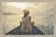 Crumpled Paper Art Photoshop Action, an Action Add-On by GrafxFun (Thumbnail 5 of 7)