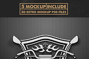 Race Badge & Stamp Logo & 5 Mockup, a Branding & Logo Template by The Craftsman (Thumbnail 5 of 16)