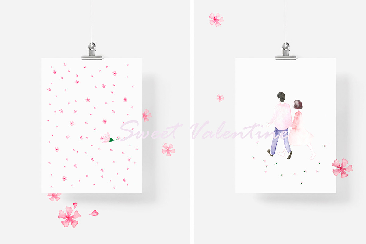 Sweet Valentine, a Person Illustration by Knysh Ksenya (Photo 2 of 7)