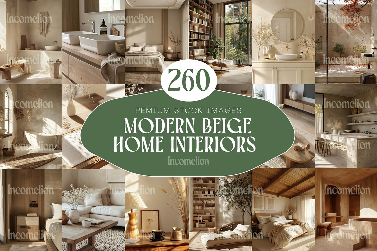 260 Modern Beige Home Interiors, an Architecture Photo by Incomelion (Photo 1 of 8)