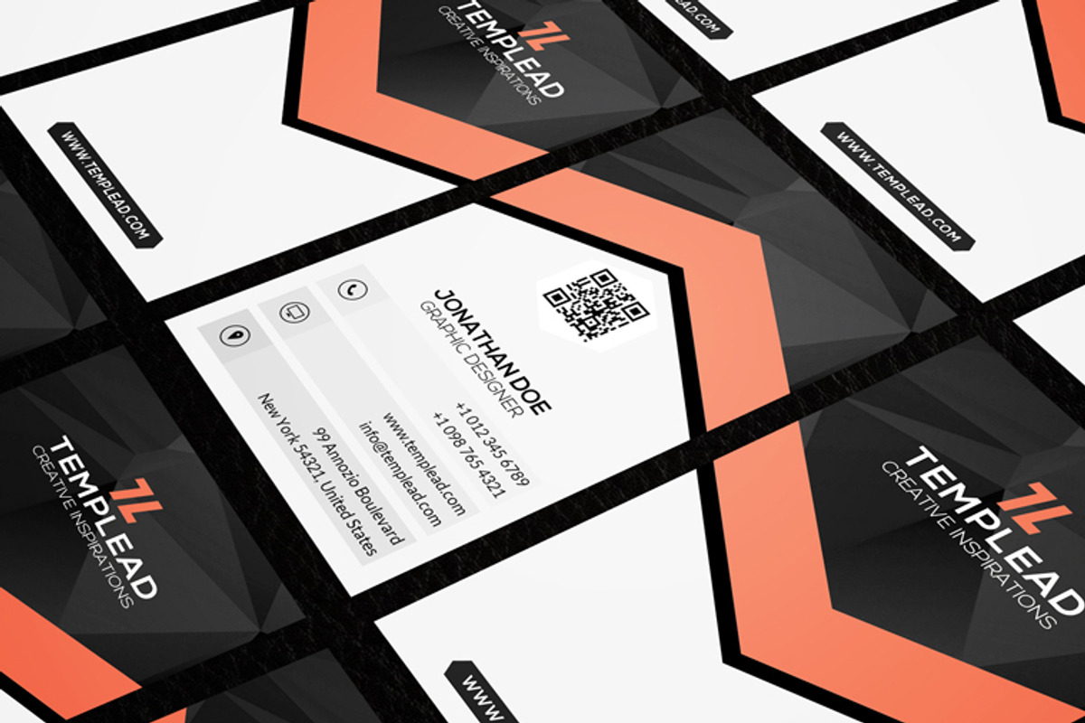 Corporate Business Card CM162, a Business Card Template by annozio (Photo 4 of 4)