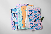 Christmas horse pattern, a Pattern Graphic by Lucyinyourheart (Thumbnail 7 of 10)