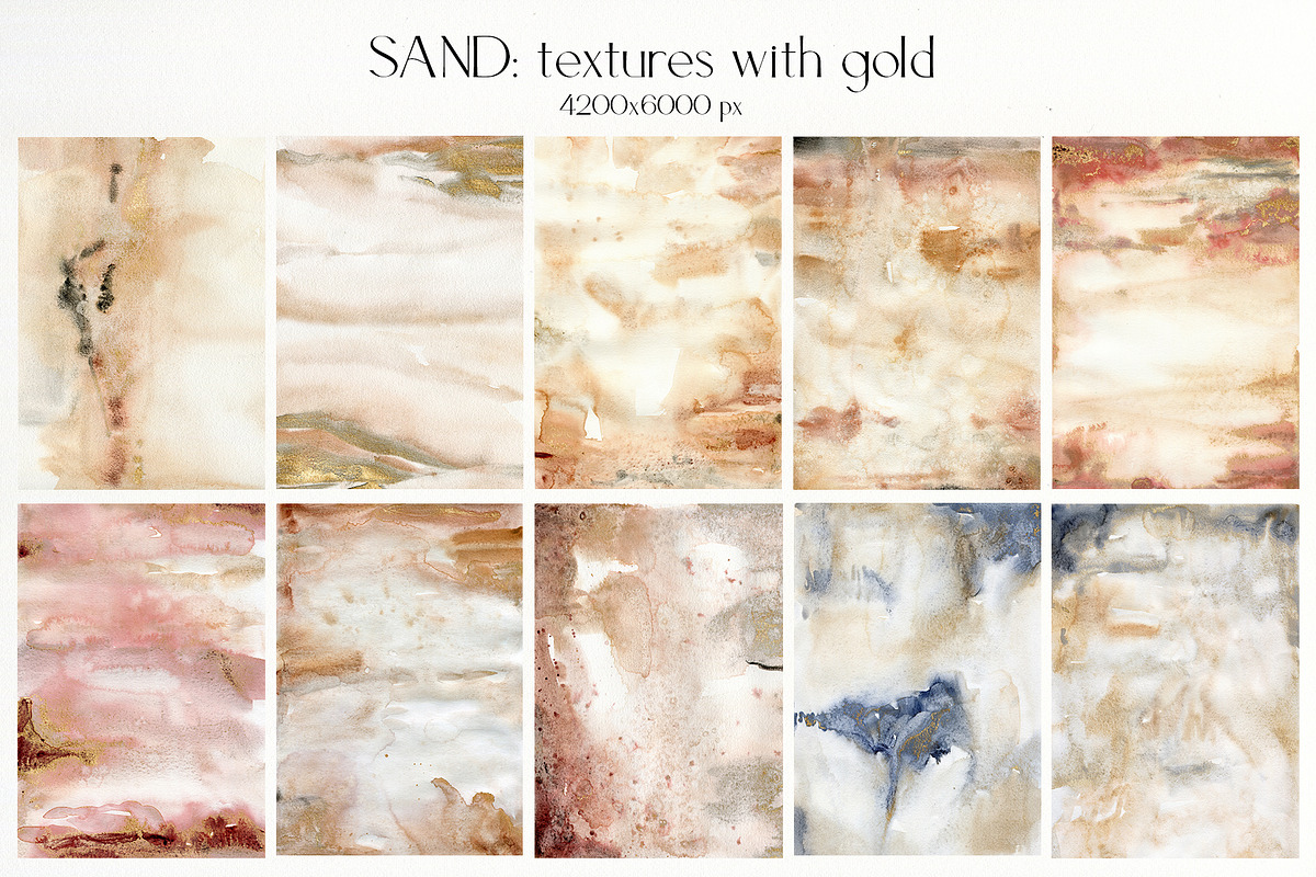 SAND Neutral abstract textures flora, a Texture Graphic by Yuliya Derbisheva (Photo 7 of 16)