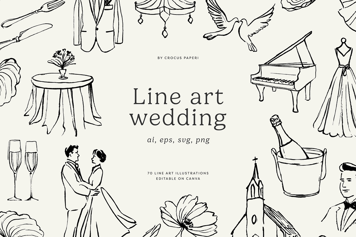 1500+ All Illustrations Bundle, a Decorative Illustration by Crocus Paperi (Photo 4 of 25)