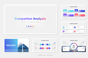 Competitor Analysis PowerPoint, a Presentation Template by Pixslides (Thumbnail 2 of 4)