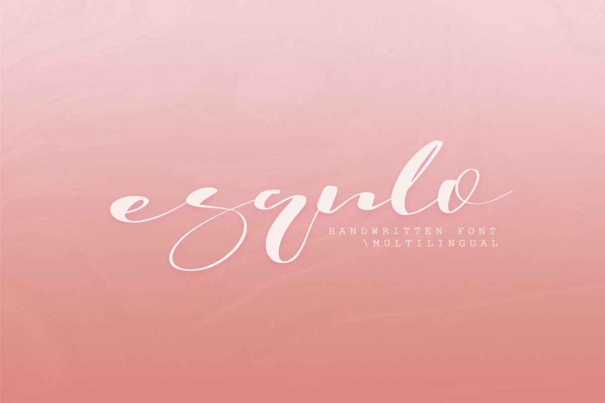 Esqulo| Cyrilliс and Latin| Sale, a Script Font by Katie Holland (Photo 9 of 9)