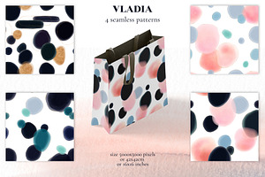 VLADIA Watercolor Abstract