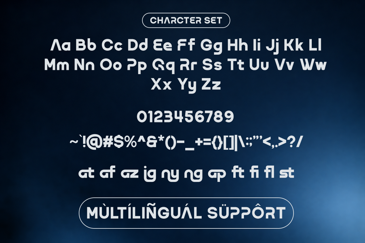 Protica - Futuristic Tech Logo Font, a Sans Serif Font by Font Liner (Photo 10 of 10)