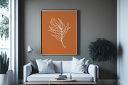 Living Room Frame Mockup, a Print Template by Ali's Designs (Thumbnail 3 of 4)