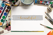 Gray Watercolor Brush Strokes Kit, an Object Graphic by Bumblebee (Thumbnail 3 of 3)
