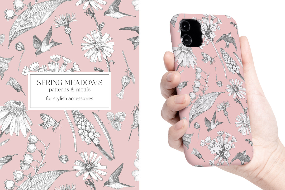 SPRING MEADOWS, a Pattern Graphic by Kate Demyanovska (Photo 10 of 10)