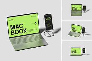 Multi Device Mockup, a Wearable Device Mockup by HanaSaka_Studio
