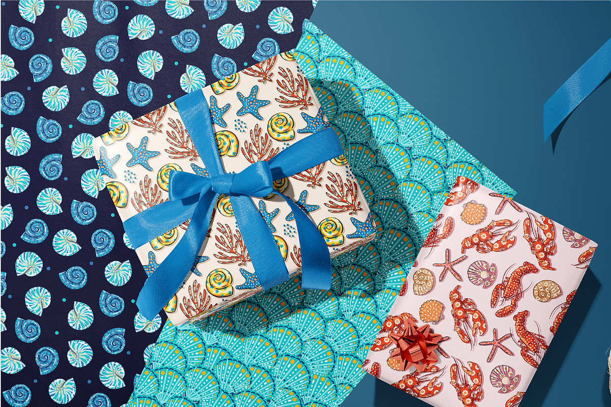 SEA-LIFE, a Pattern Graphic by MSNTY STUDIOX (Photo 13 of 24)