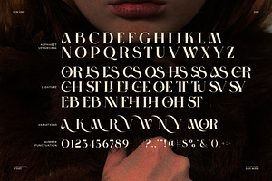 Dave Moris Display Serif Font