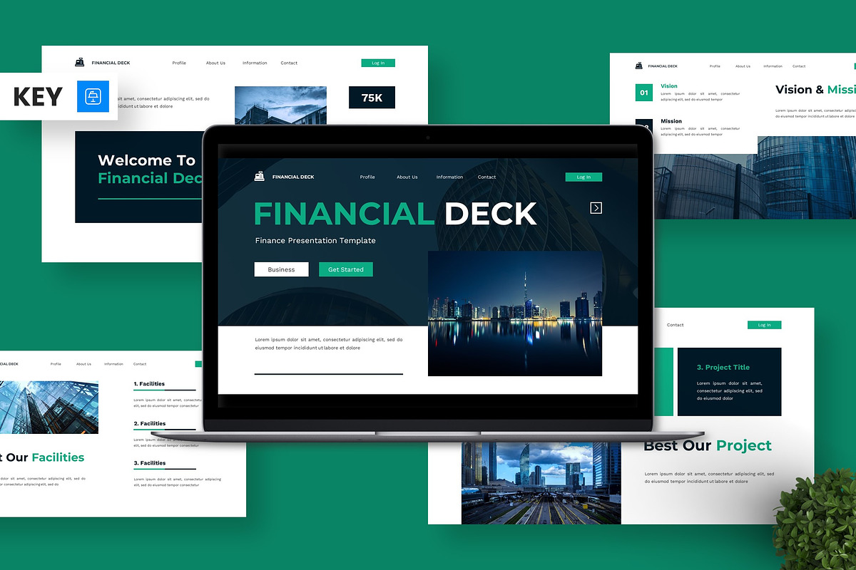 Financial Deck - Finance Keynote