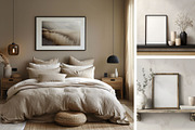 Neutral Interior Frame Mockup Canva, a Household Mockup by ARTOZEN DIGITAL (Thumbnail 13 of 15)