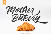 Mother Bakery, a Handwritten Font by Aluyeah Studio (Thumbnail 1 of 13)