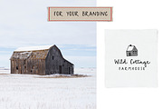 Snowy Christmas script & font logos, a Script Font by Tabita's shop (Thumbnail 6 of 11)