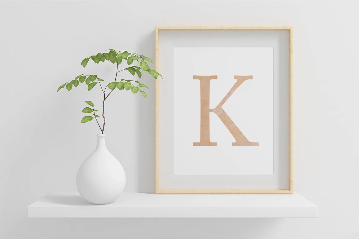 Beige Alphabet Clipart, ABCs, PNG, an Illustration by Wild Honey Design Co. (Photo 2 of 3)