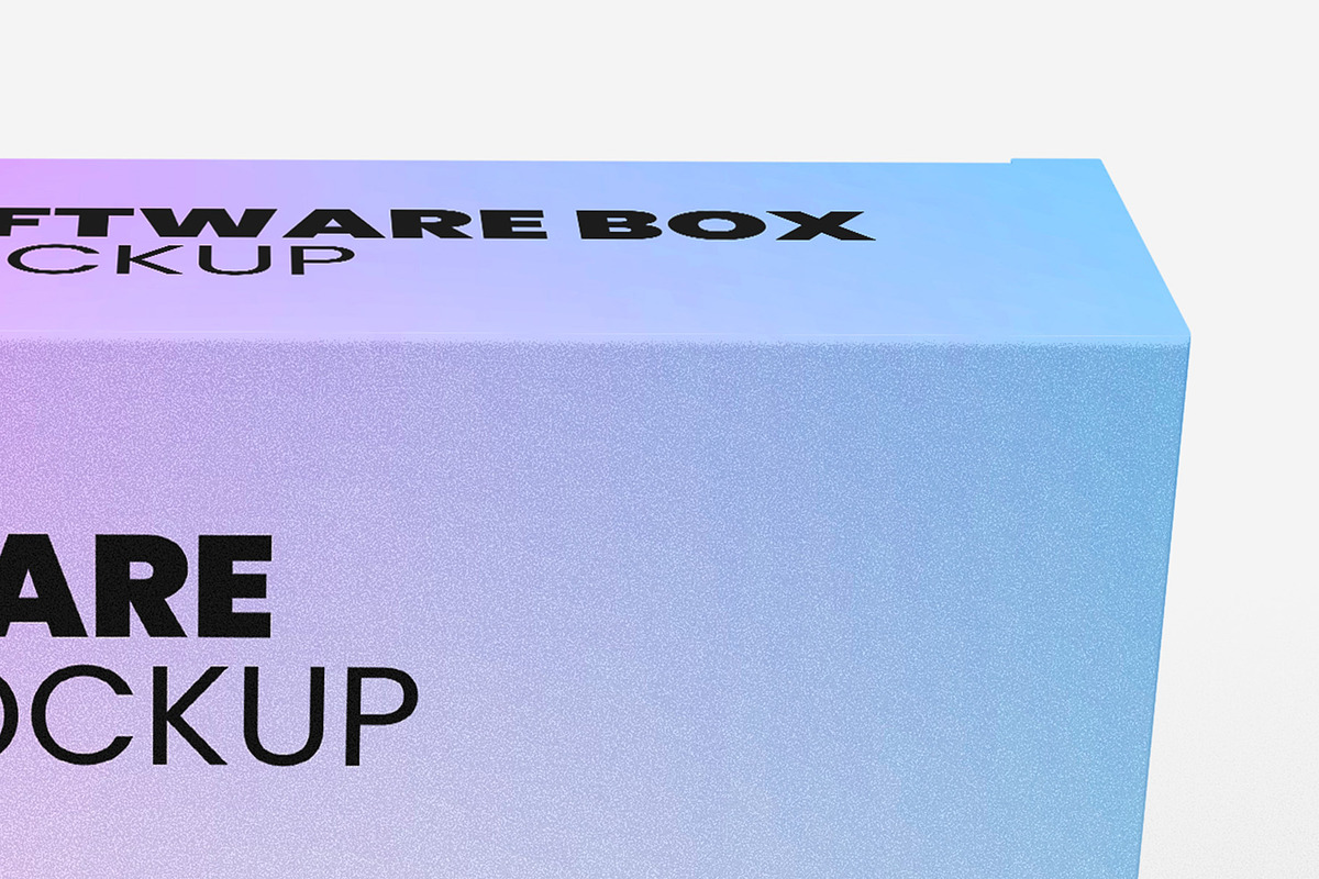 Software Box Mockup - 13 Views, a Packaging Mockup by Illusiongraphic (Photo 22 of 27)