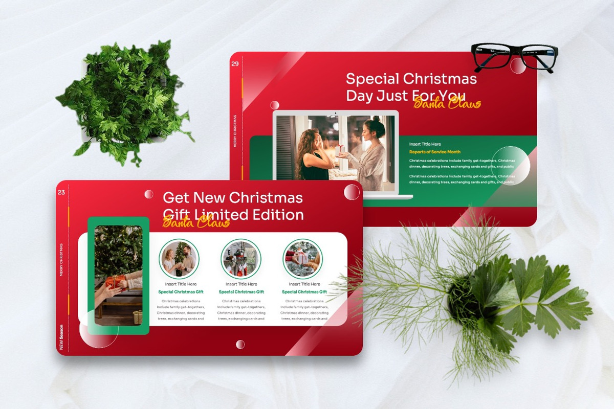 Gifta - Xmas Event Googleslide, a Presentation Template by Dhabee (Photo 2 of 7)