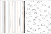 baby shower cards & seamless pattern, a Seasonal Illustration by Pokraky (Thumbnail 4 of 6)