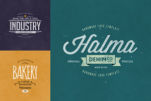 Retro Logo Templates V.06, a Branding & Logo Template by Easybrandz