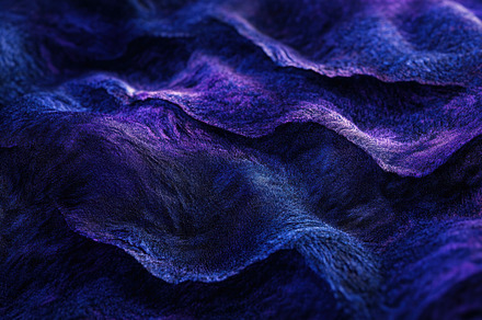 Deep blue and purple waves