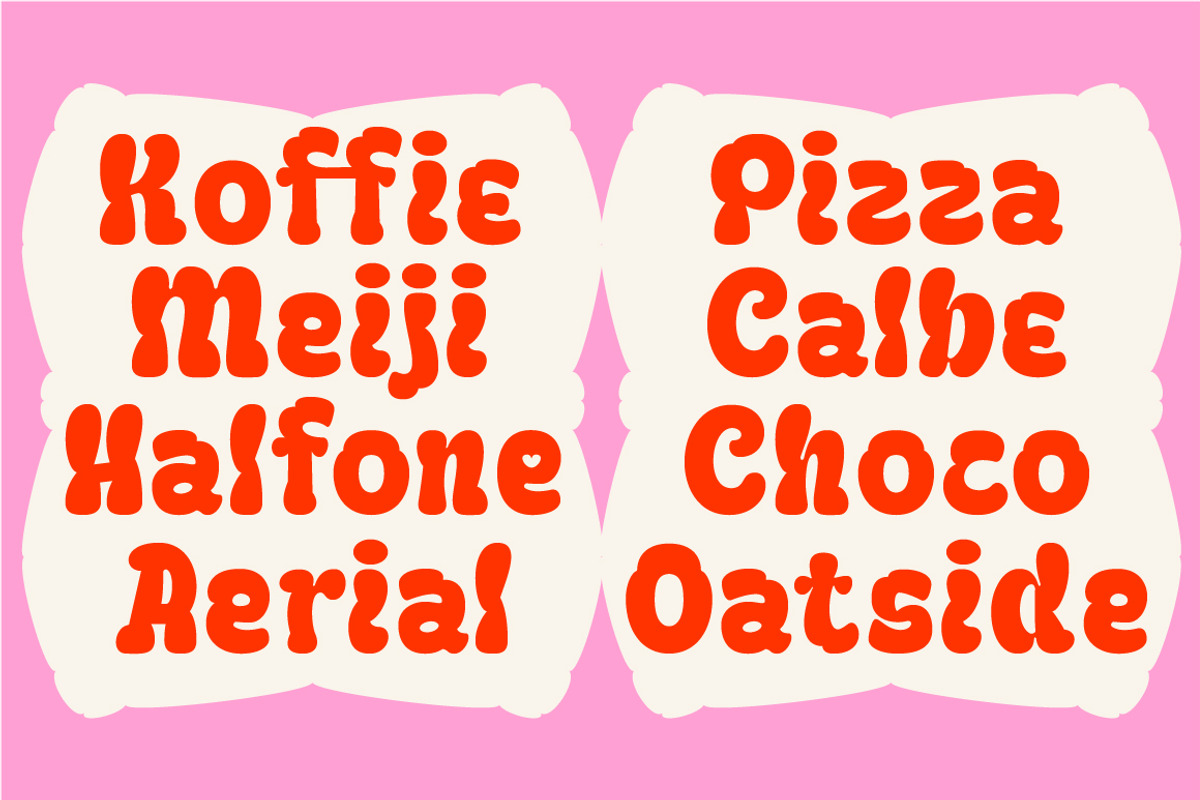 Curevy bold groovy font, a Handwritten Font by Angin Studio (Photo 7 of 14)