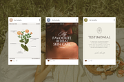 The Herbalist Template Bundle, a Social Media Template by The Flossy Finch (Thumbnail 9 of 13)
