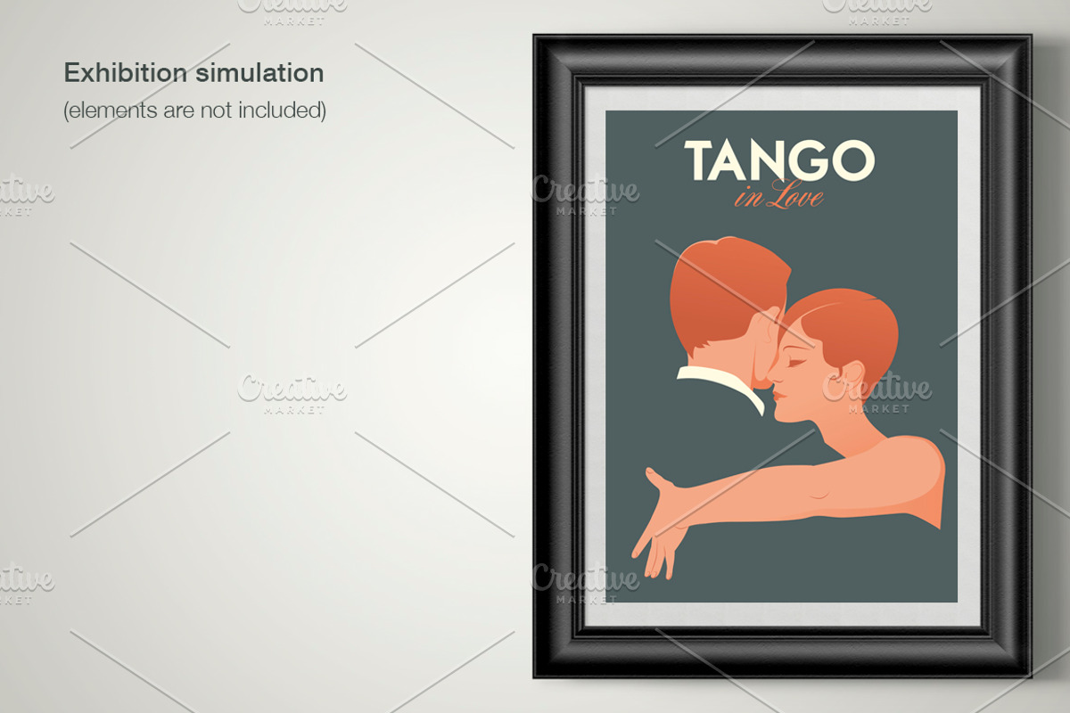 Tango dancers: Tango in Love, a Person Illustration by La Inspiratriz (Photo 3 of 3)