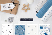 Penguins.Christmas collection, an Animal Illustration by AfonshinaArt (Thumbnail 6 of 9)