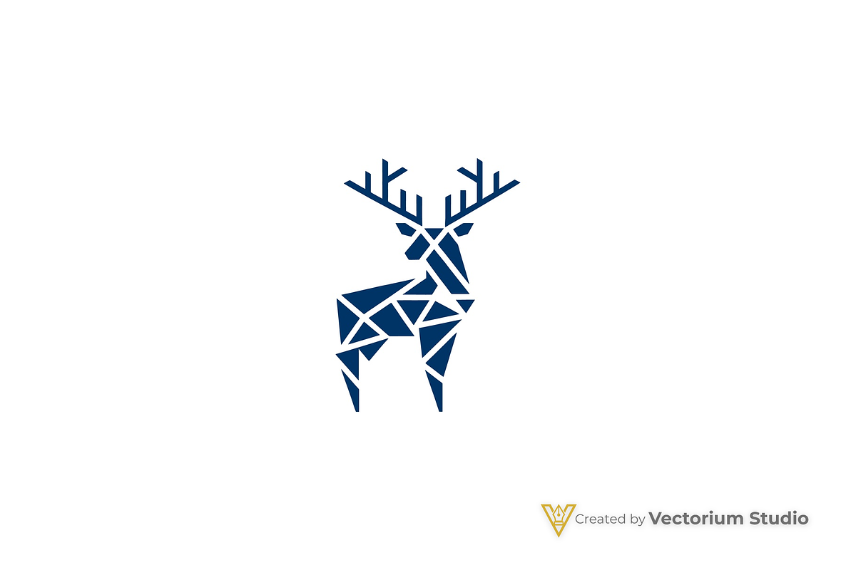 Geometric Deer Abstract Logo, a Branding & Logo Template by Vectorium Studio (Photo 5 of 11)