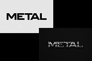 Realistic Chrome Text Effect, a Layer Style Add-On by dokudokunomi (Thumbnail 2 of 3)