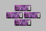 Event Ticket Mockup Bundle, a Flyer Template by Bangdastudio (Thumbnail 4 of 16)